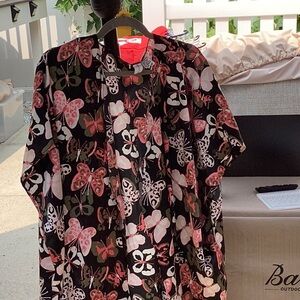 Hue beautiful butterflies silk like cover